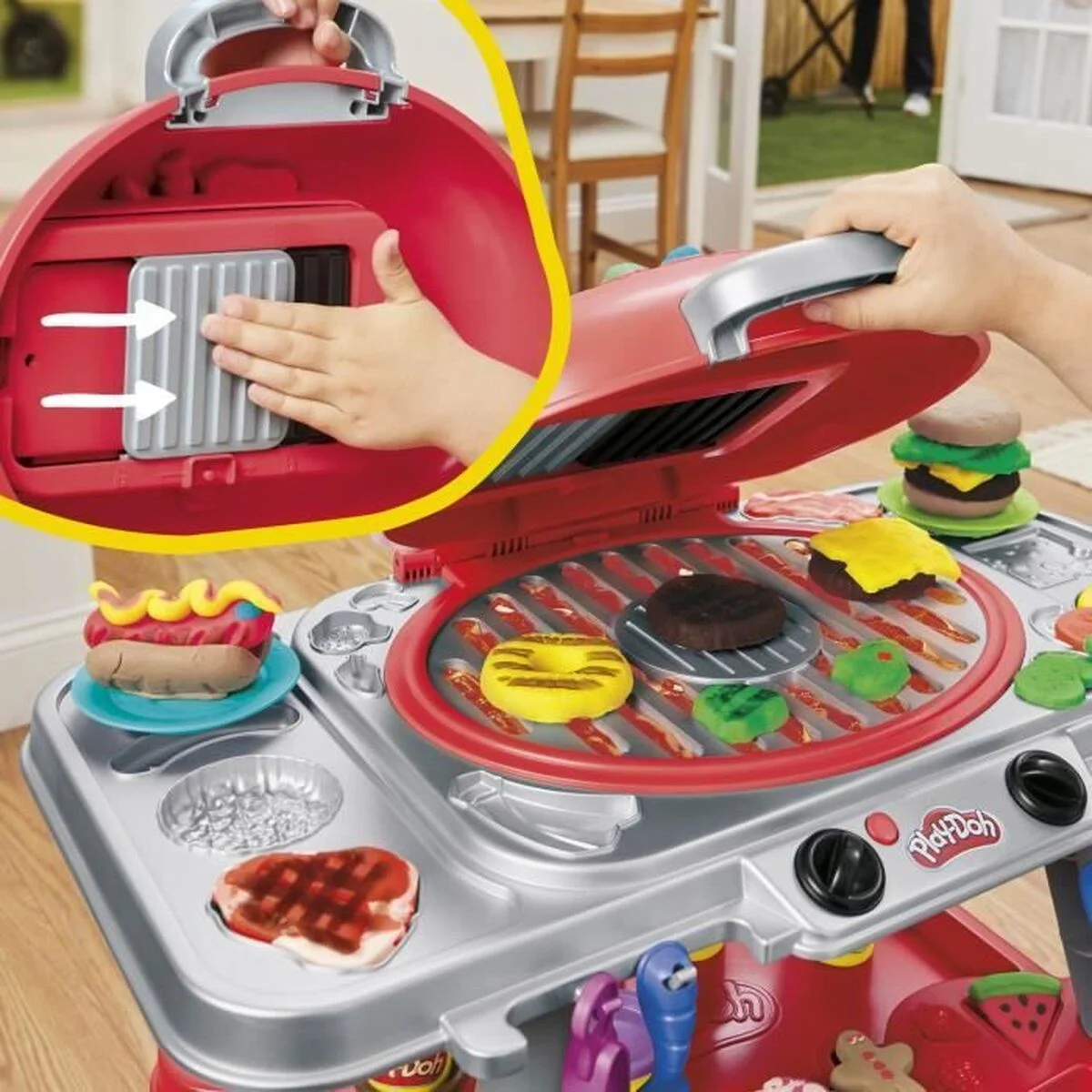 Juego de Plastilina Play-Doh Grilled Delights