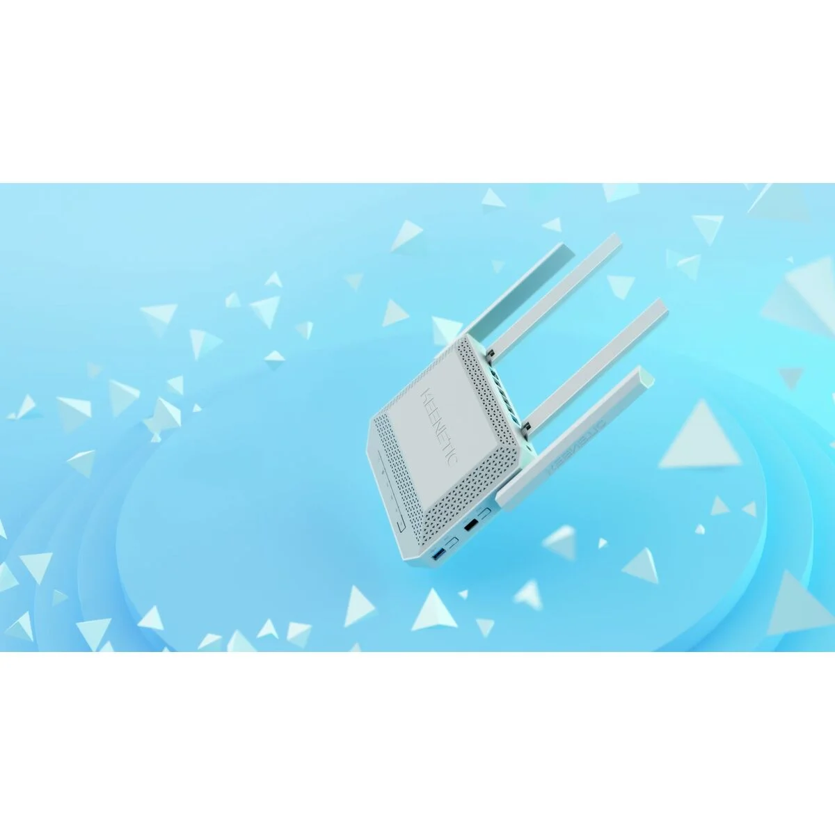 Router Keenetic S0F35A Blanco Wi-Fi USB USB 2.0 RJ45 Ethernet LAN USB 3.2