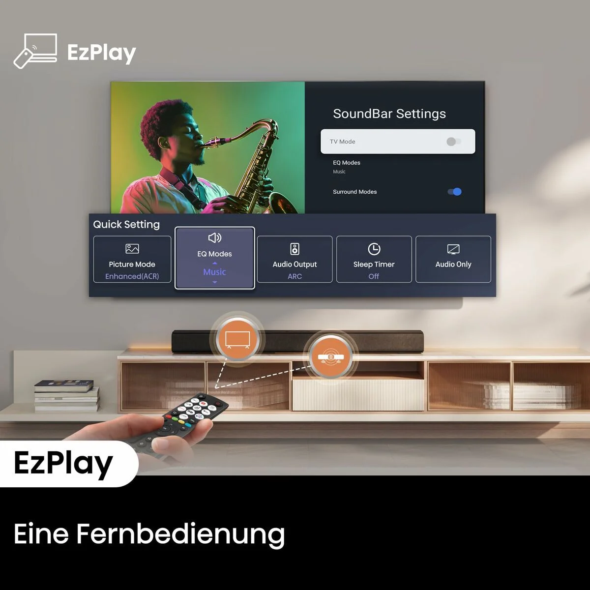 Barra de Sonido Hisense HS1000     120W Negro 120 W