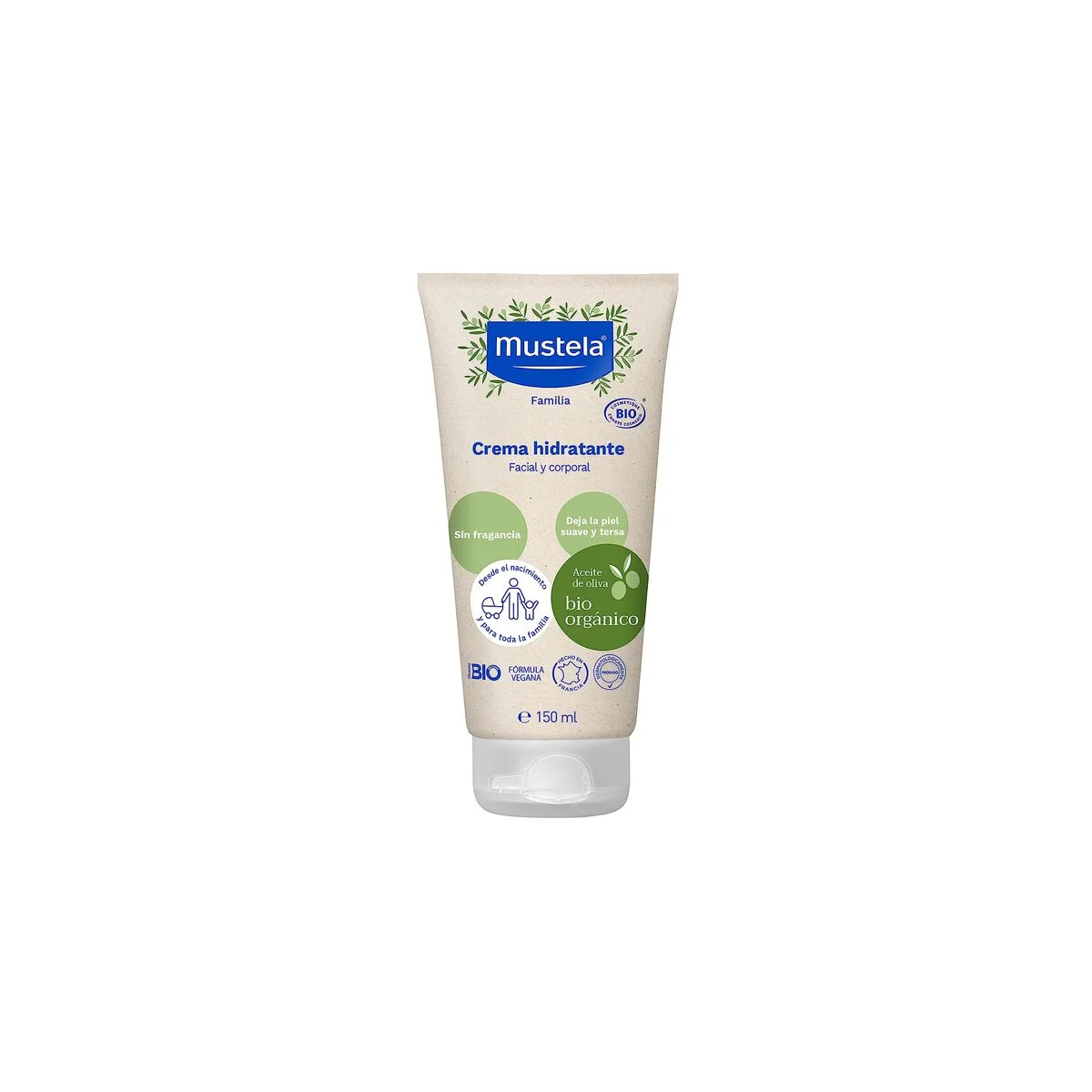 Crema Corporal Hidratante Mustela BIO MUSTELA