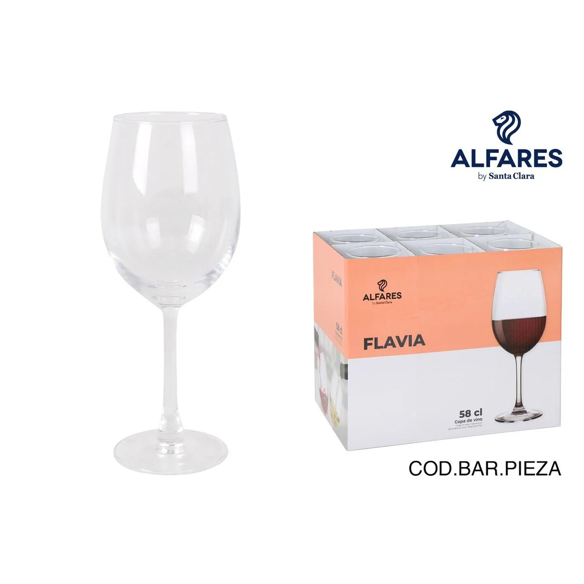 Copa de vino Alfares Flavia (24 Unidades)