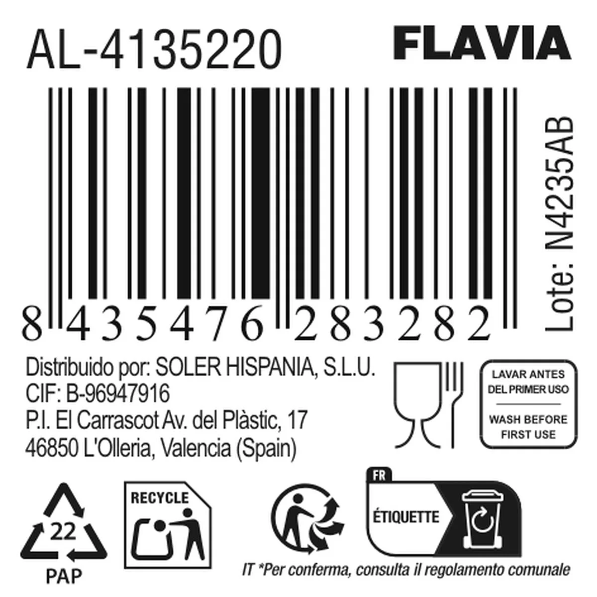 Copa de vino Alfares Flavia (24 Unidades)