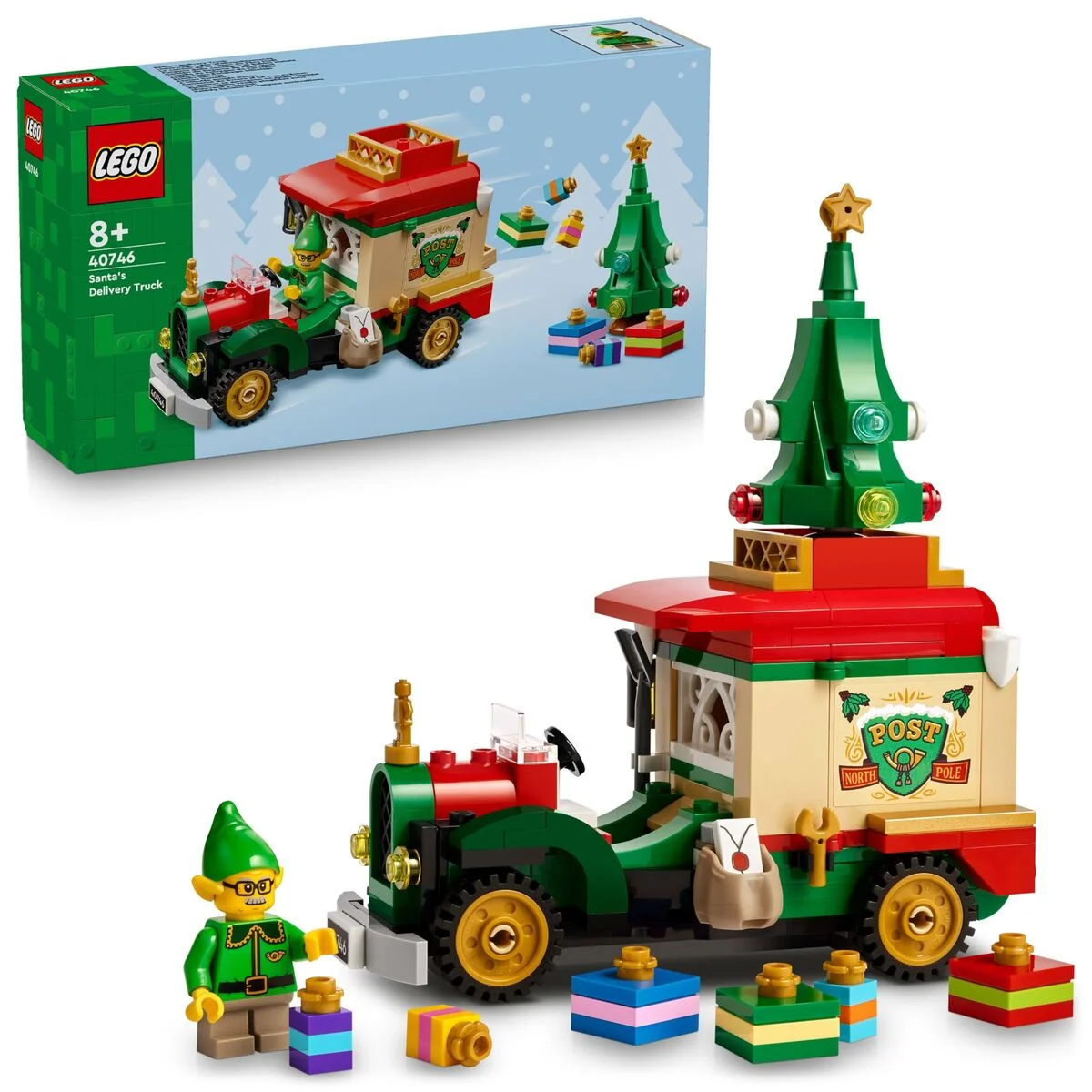 Juego de Construcción Lego 40746 Santa's Delivery Truck 224 Piezas