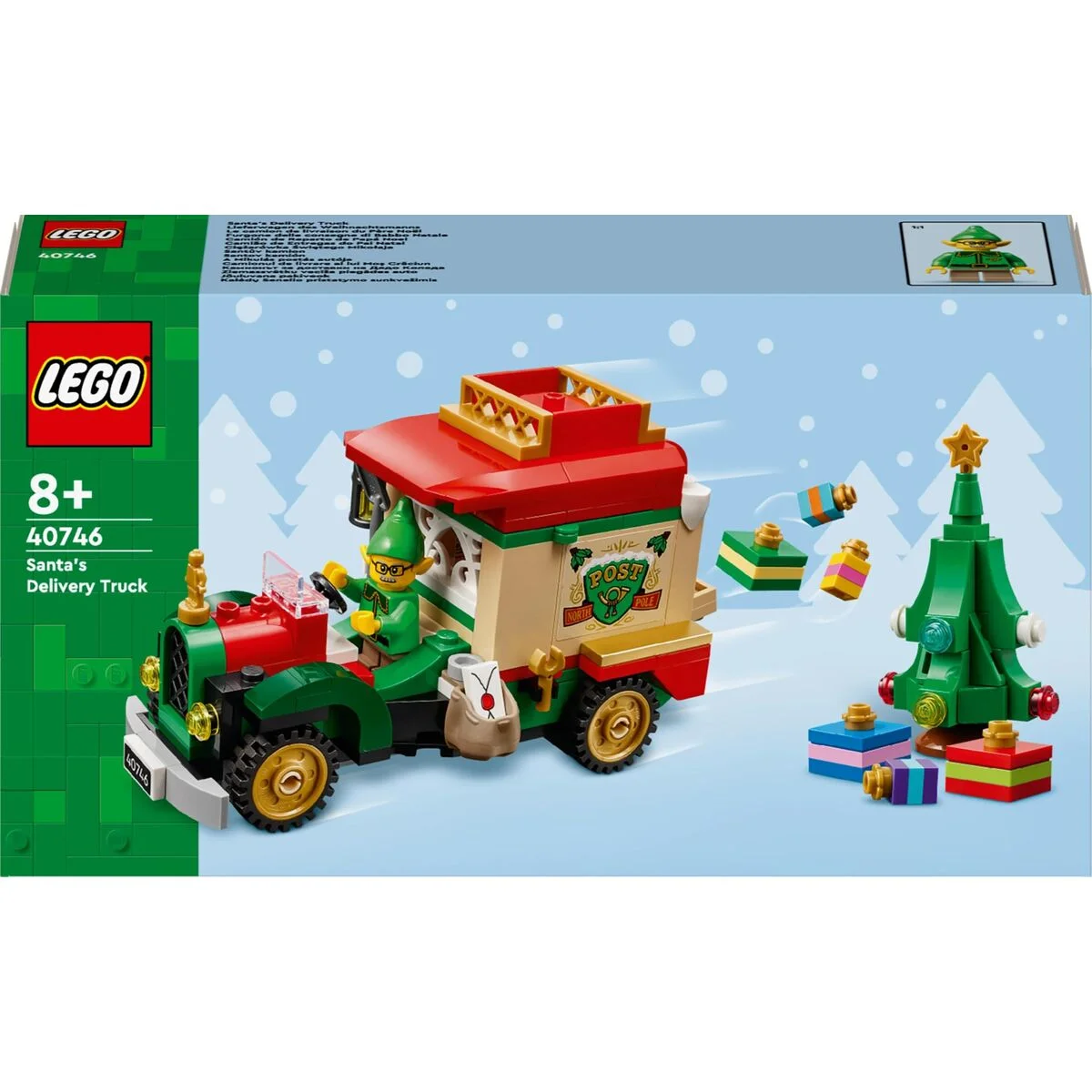 Juego de Construcción Lego 40746 Santa's Delivery Truck 224 Piezas