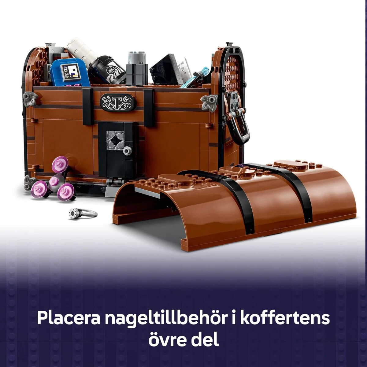 Juego de Construcción Lego Wednesday 76785 Thing's Apartment 828 Piezas