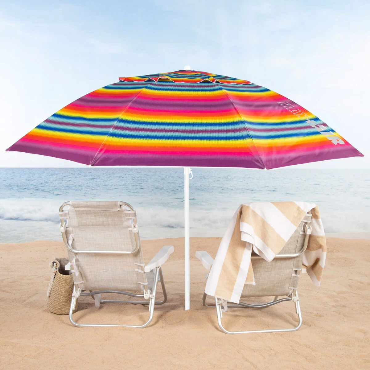 Sombrilla Aktive 240 X 220 X 240 CM (6 Unidades)