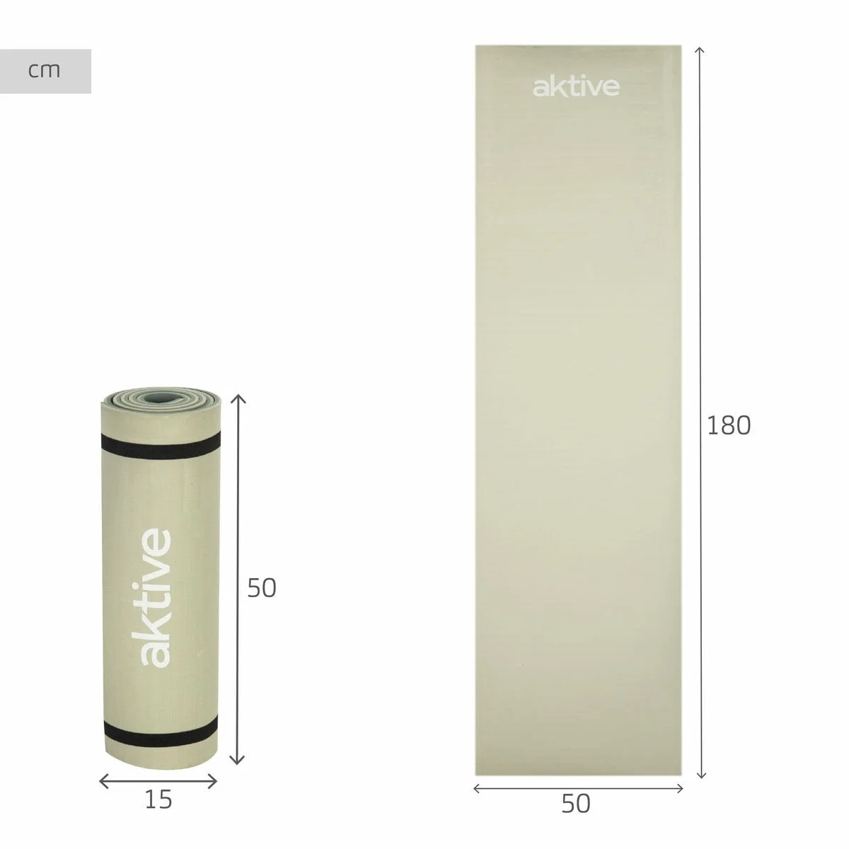 Esterilla Aktive 180 X 12 X 50 CM 4 Unidades