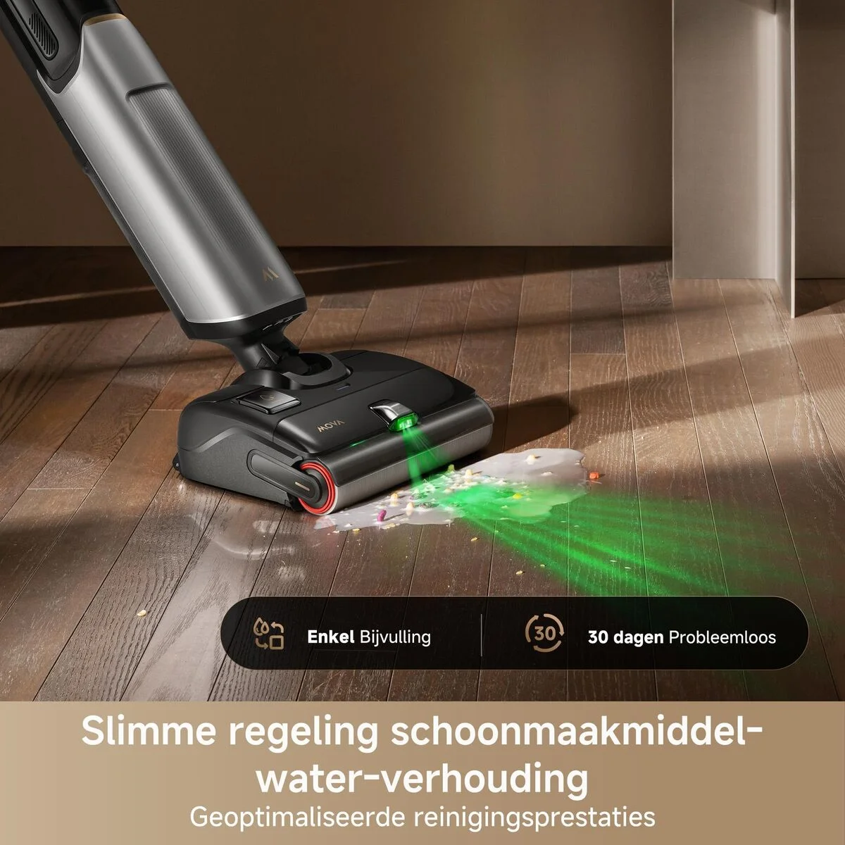 Aspirador MOVA Negro 450 W