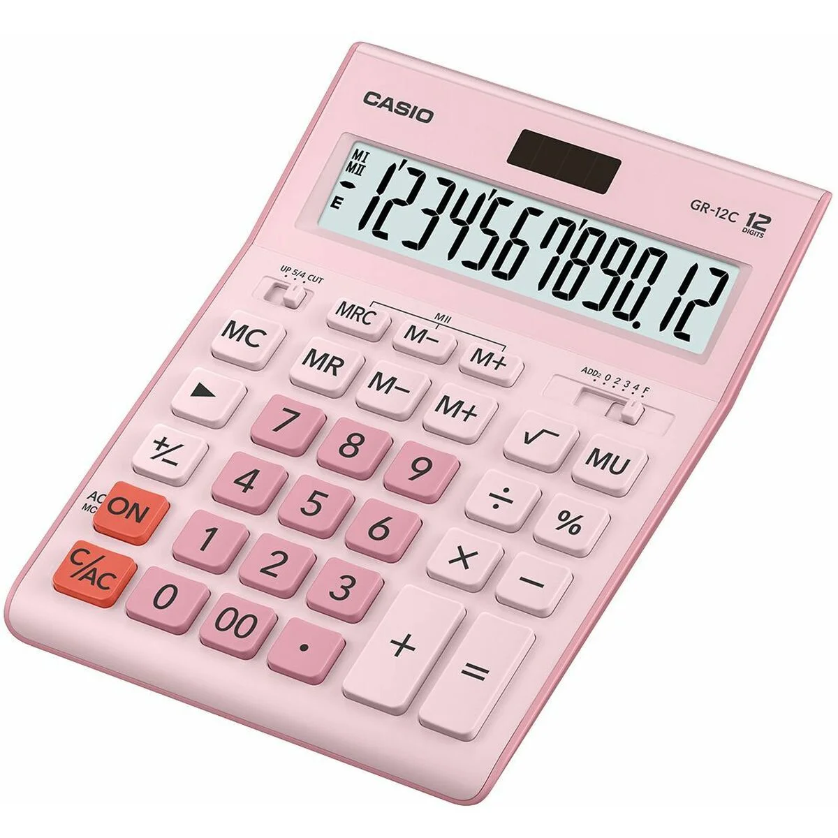 Calculadora Casio GR-12C Negro Plástico