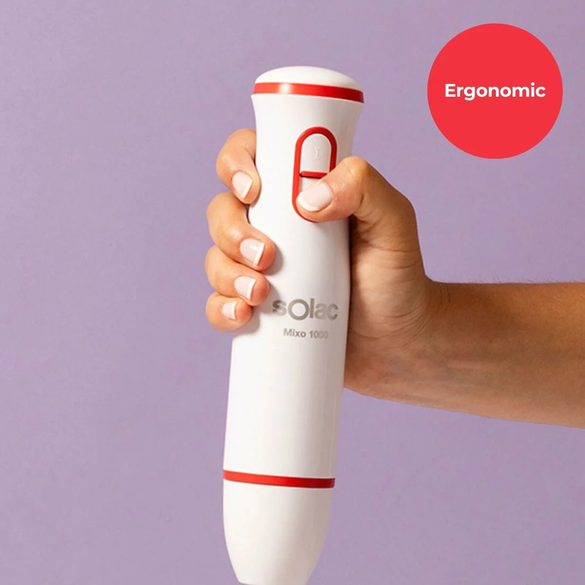 Batidora de Mano Solac BA5625 Blanco