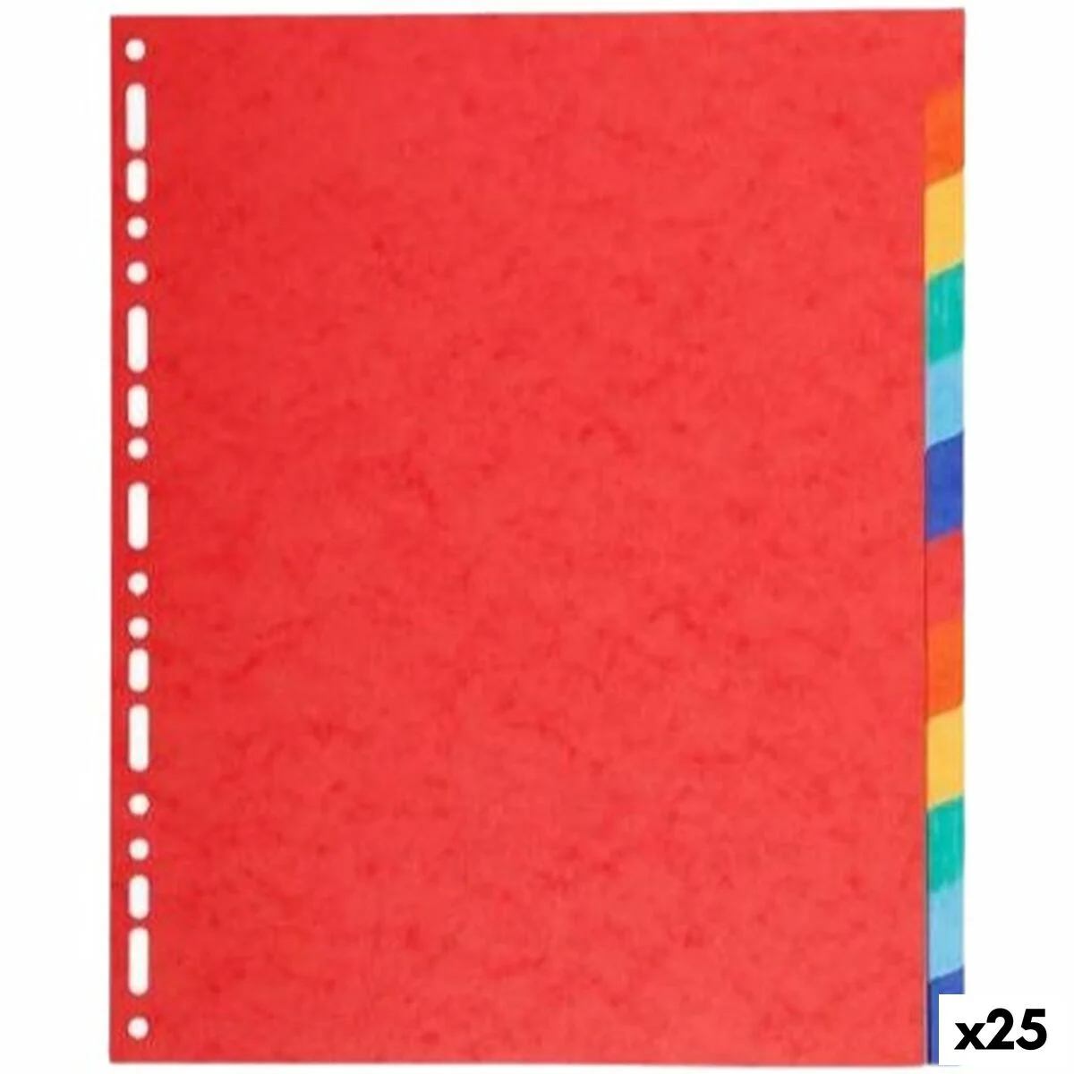 Separadores Exacompta Maxi Multicolor A4+ 12 Hojas (25 Unidades)