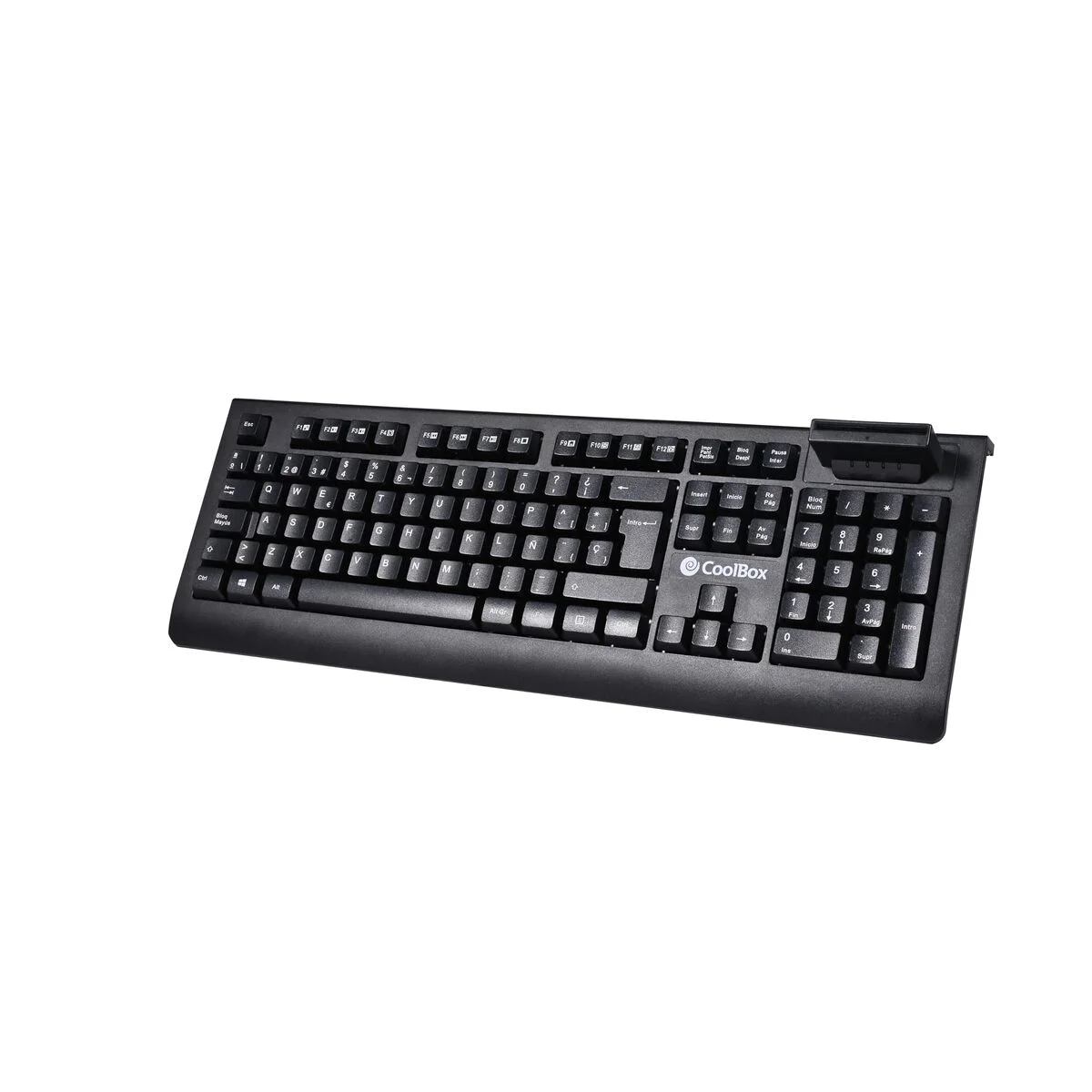 Teclado CoolBox COO-TEC04DNI Negro Qwerty Español
