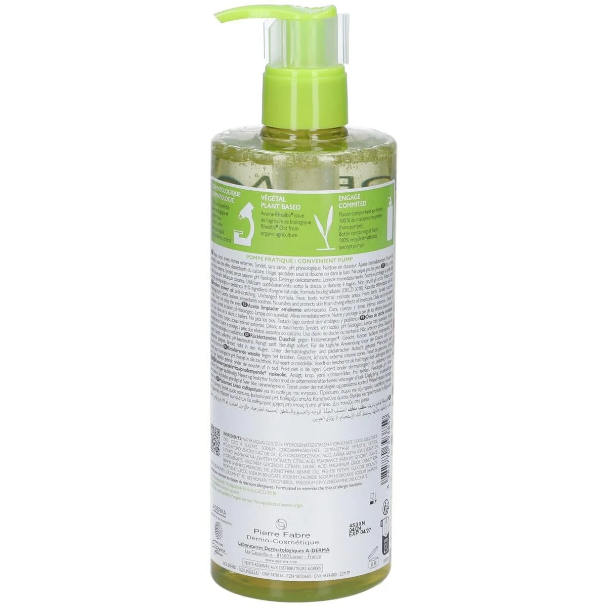 Set de higiene A-Derma EXOMEGA