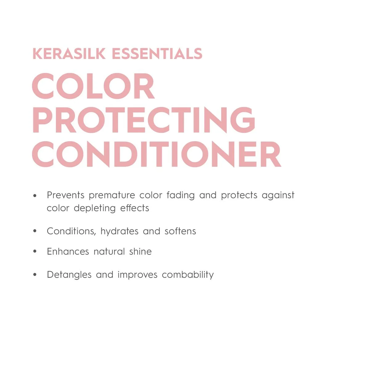 Acondicionador Kerasilk ESSENTIALS 750 ml