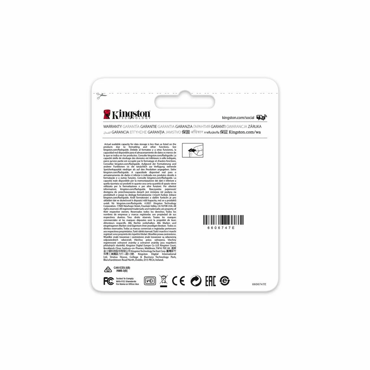 Tarjeta Micro SD Kingston SDCE/256GB 256 GB
