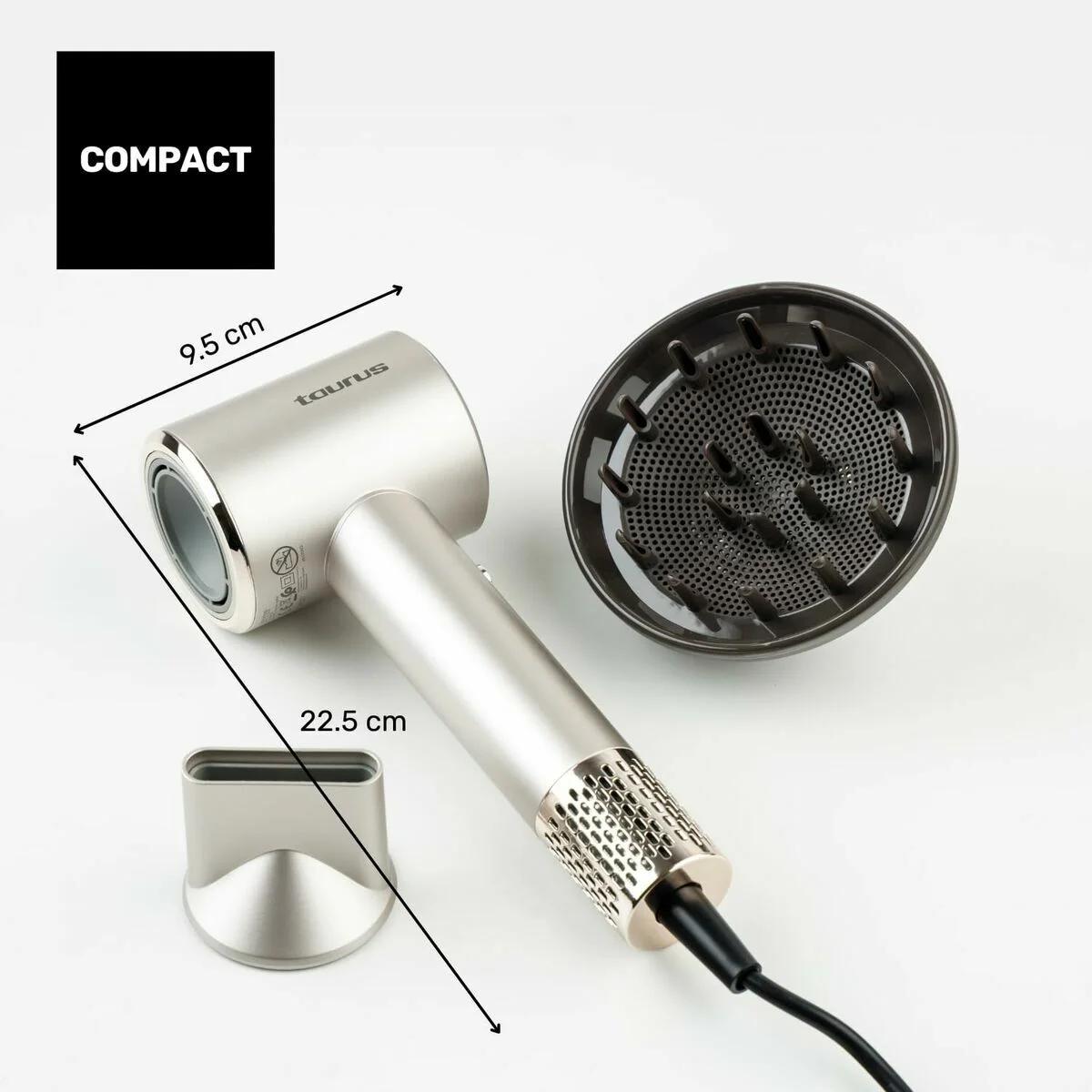 Secador de Pelo Taurus 900119000 Gris