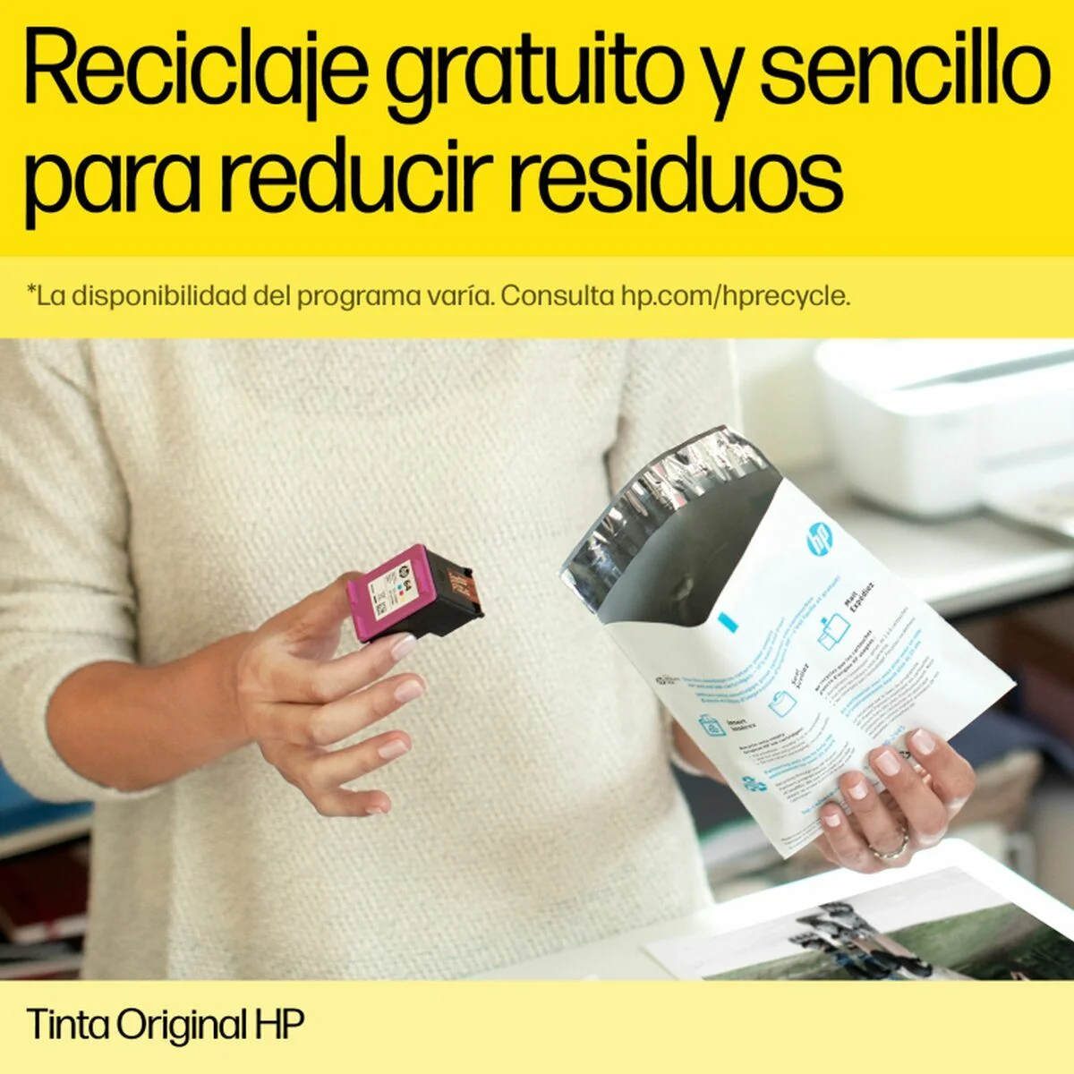 Cartucho de Tinta Original HP 3YP17AE Multicolor