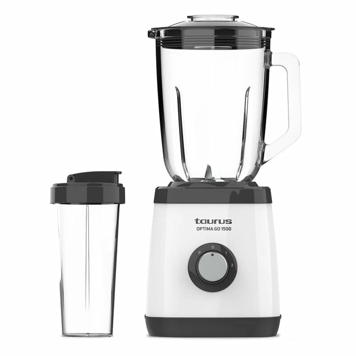 Batidora de Vaso Taurus 912471000 Blanco Negro 1500 W 1,5 L