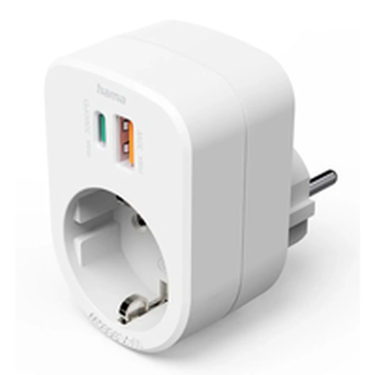 Clavija de enchufe Hama 00223343 Blanco 230 V