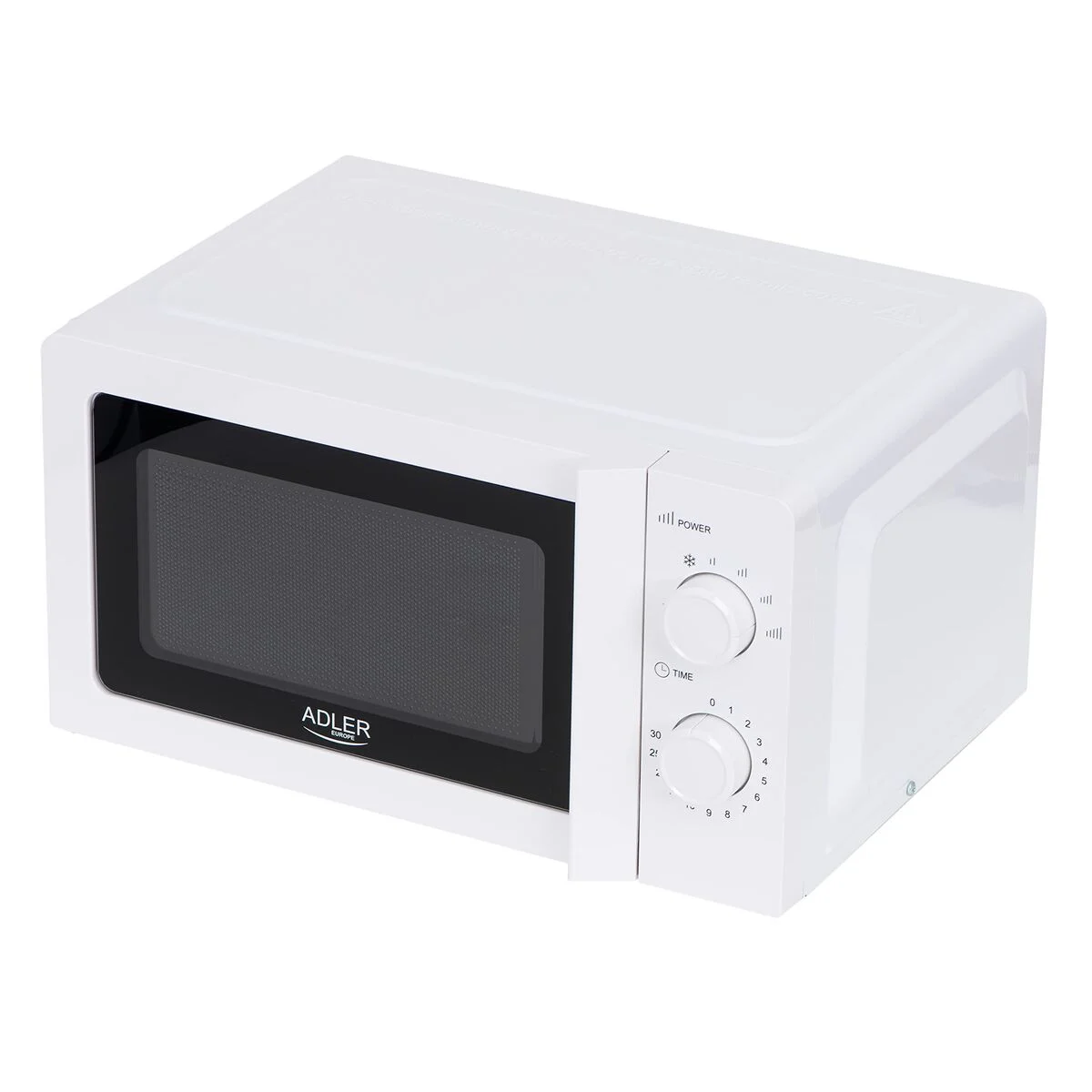 Microondas Adler AD 6205 Blanco Negro 700 W 20 L