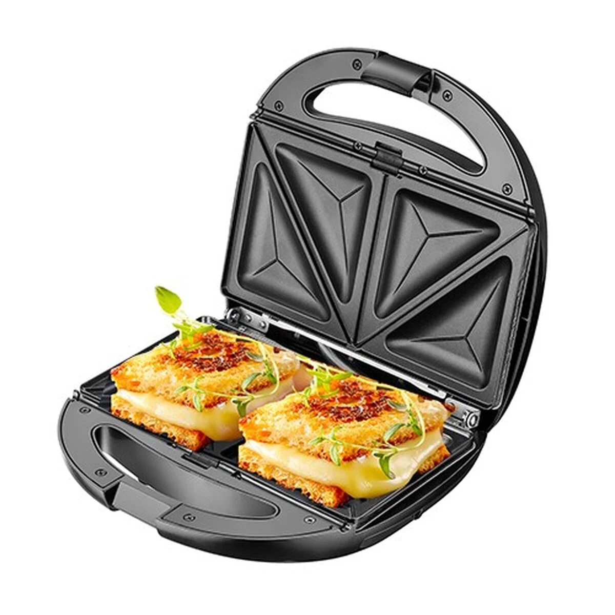 Sandwichera Adler AD 3040 Negro 1200 W