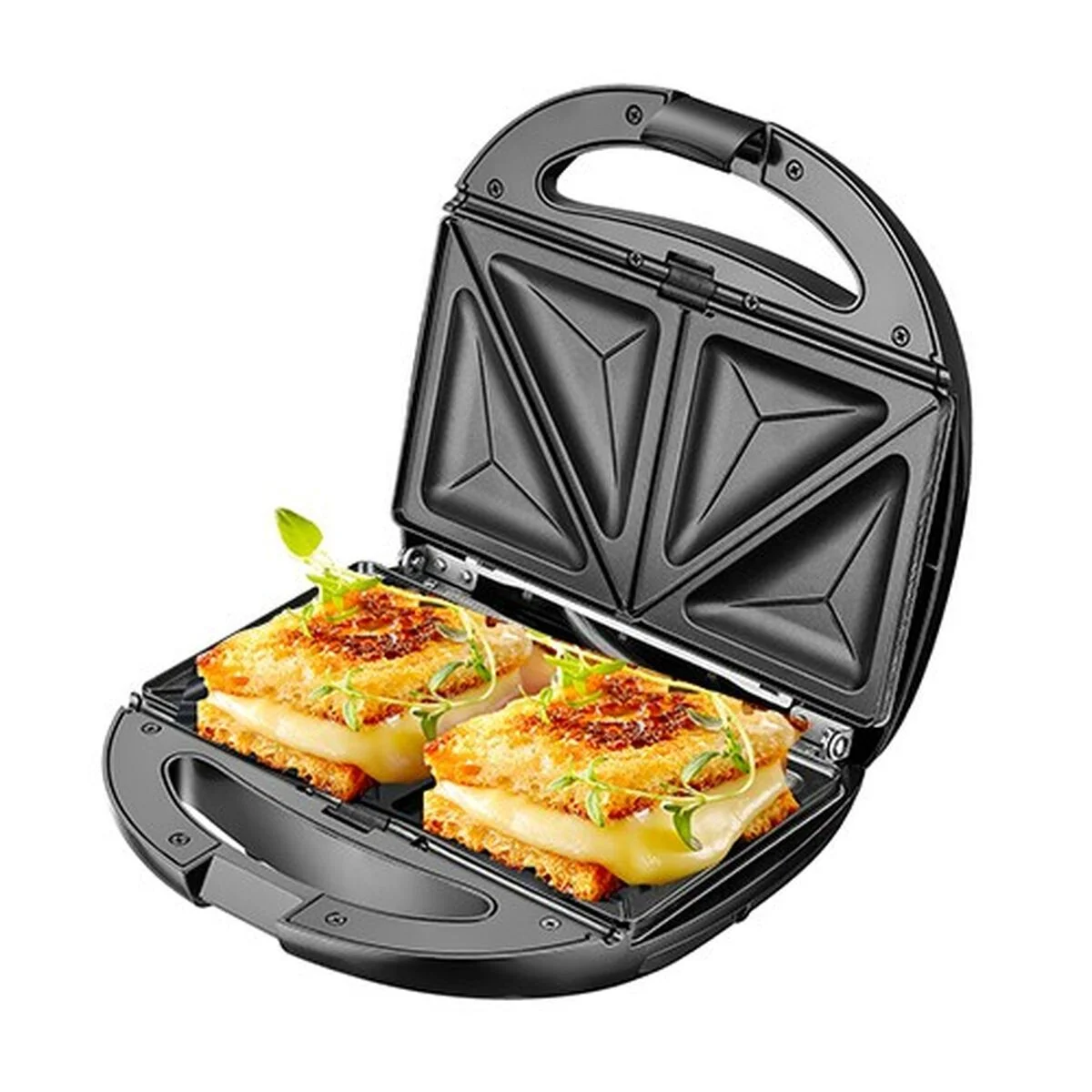 Sandwichera Adler AD 3040 Negro 1200 W