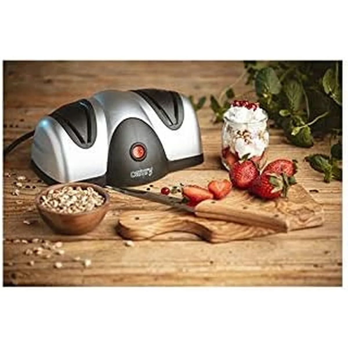 Afilador Eléctrico Camry CR 4469 Plata Plástico