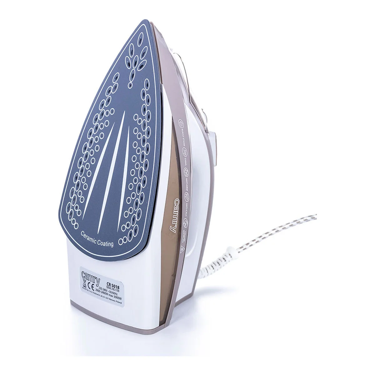 Plancha de Vapor Camry CR 5018 3000 W