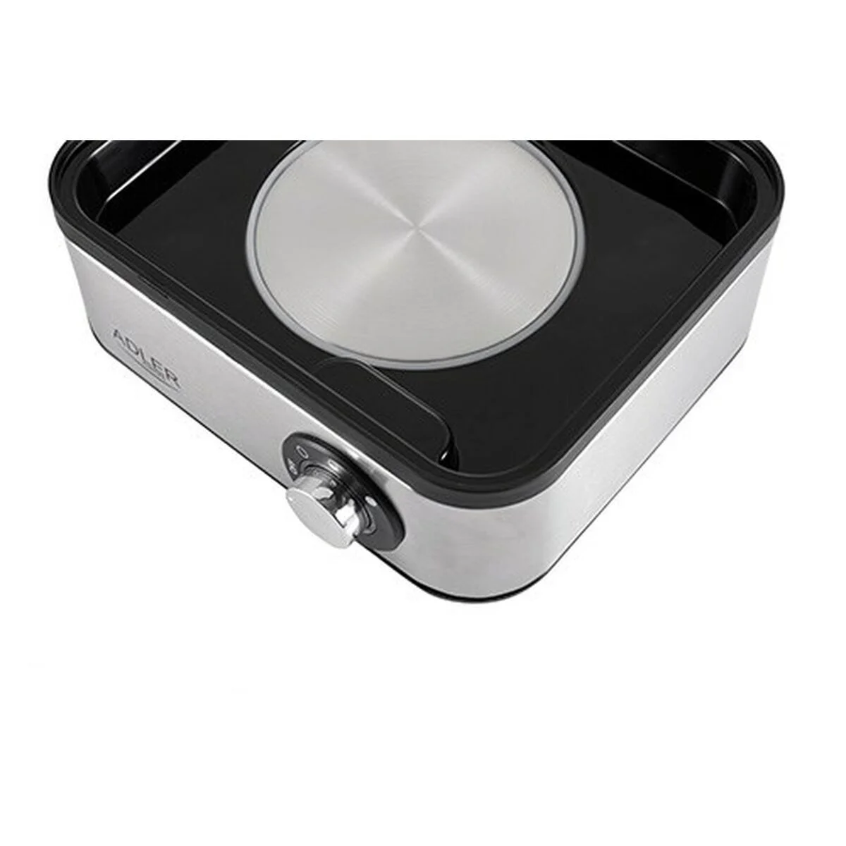 Hervidor de huevos Adler AD 4486 Negro Plateado