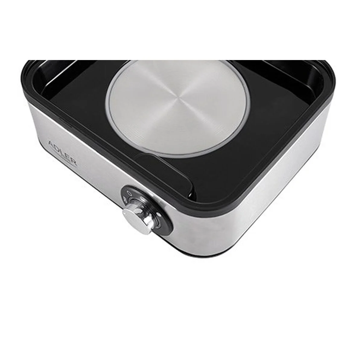 Hervidor de huevos Adler AD 4486 Negro Plateado