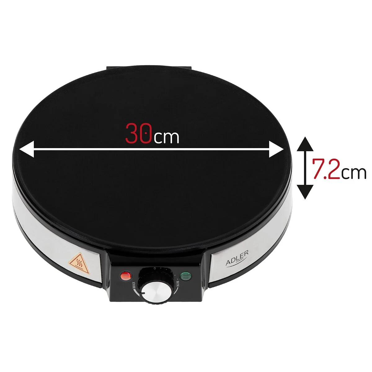 Crepera Adler AD 3058 Negro