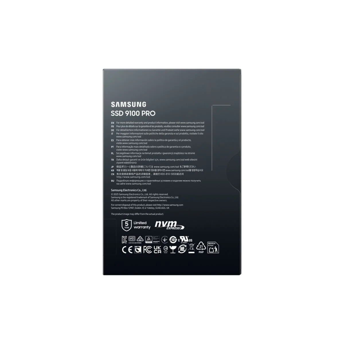 Disco Duro Samsung MZ-VAP4T0BW 4 TB SSD