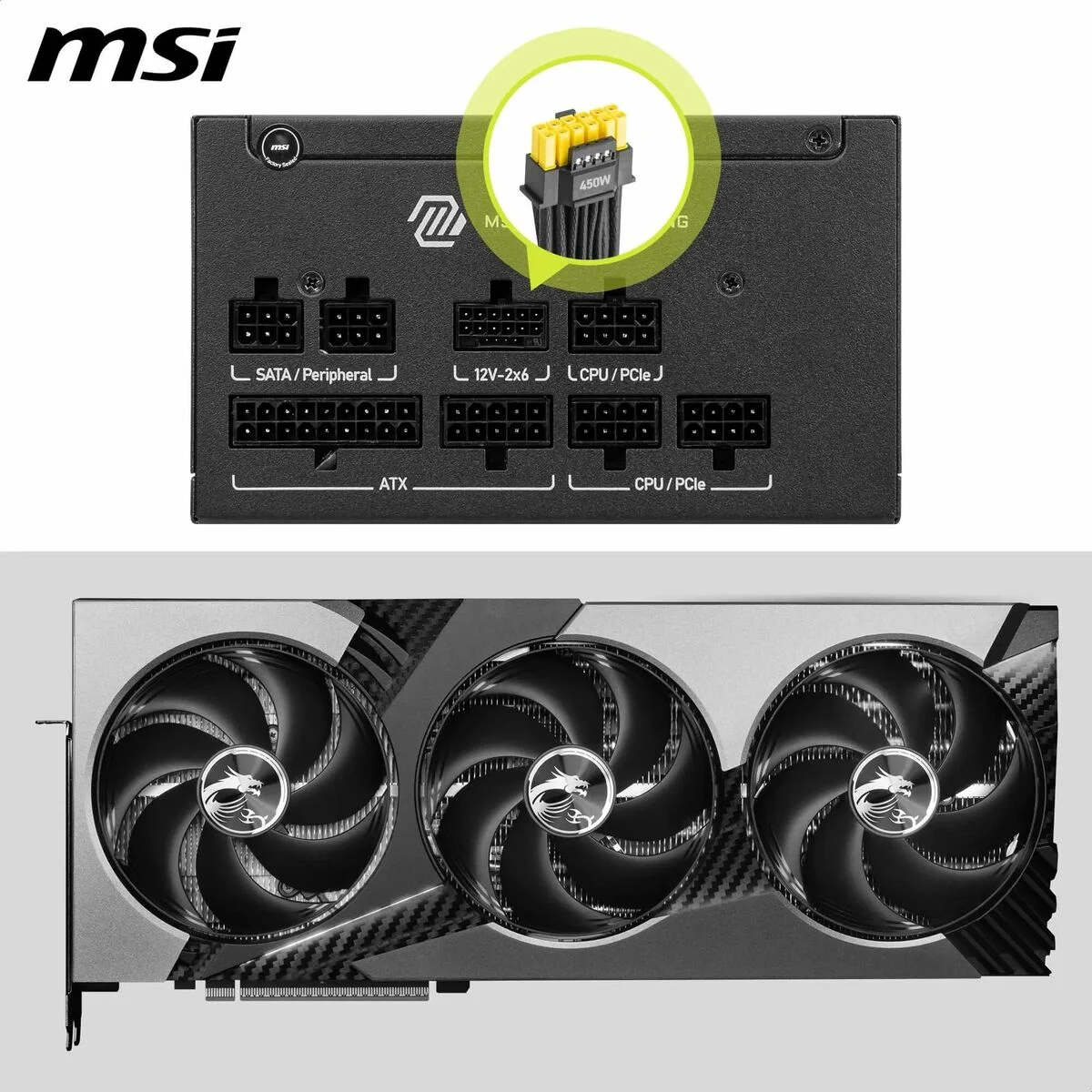Fuente de Alimentación MSI 306-7ZP1B11-CE0 750 W 80 Plus Gold ATX