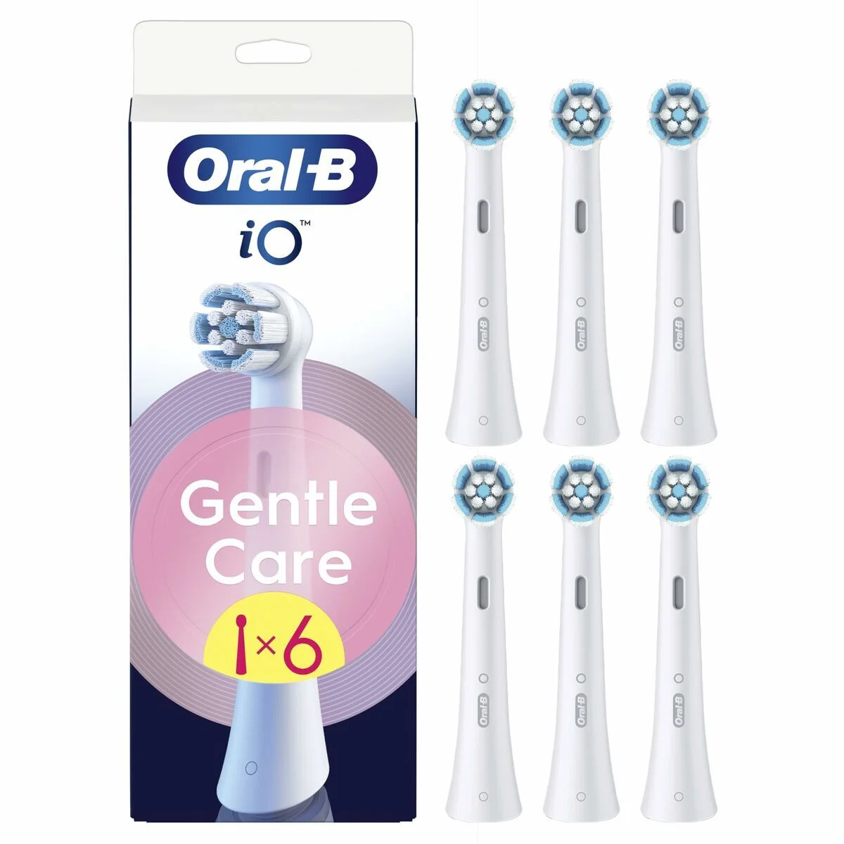 Cabezal de Recambio Oral-B IO RBSWF-6  6UD Blanco
