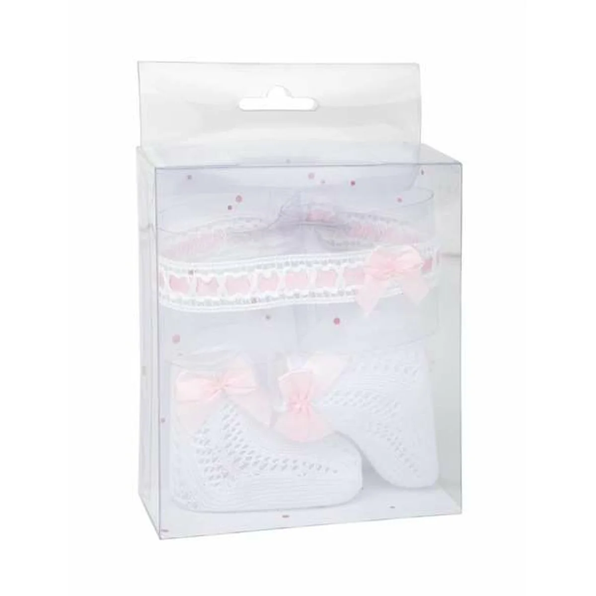 Ropa para muñecas Arias Blanco Rosa (2 Piezas)