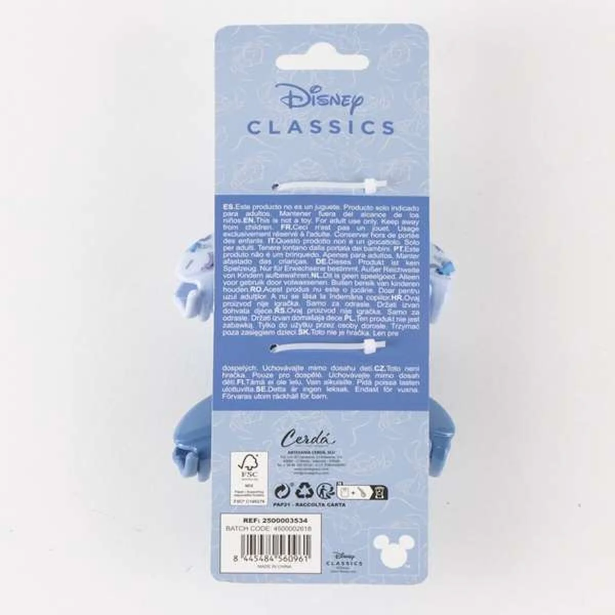 Clips para Pelo Stitch Azul