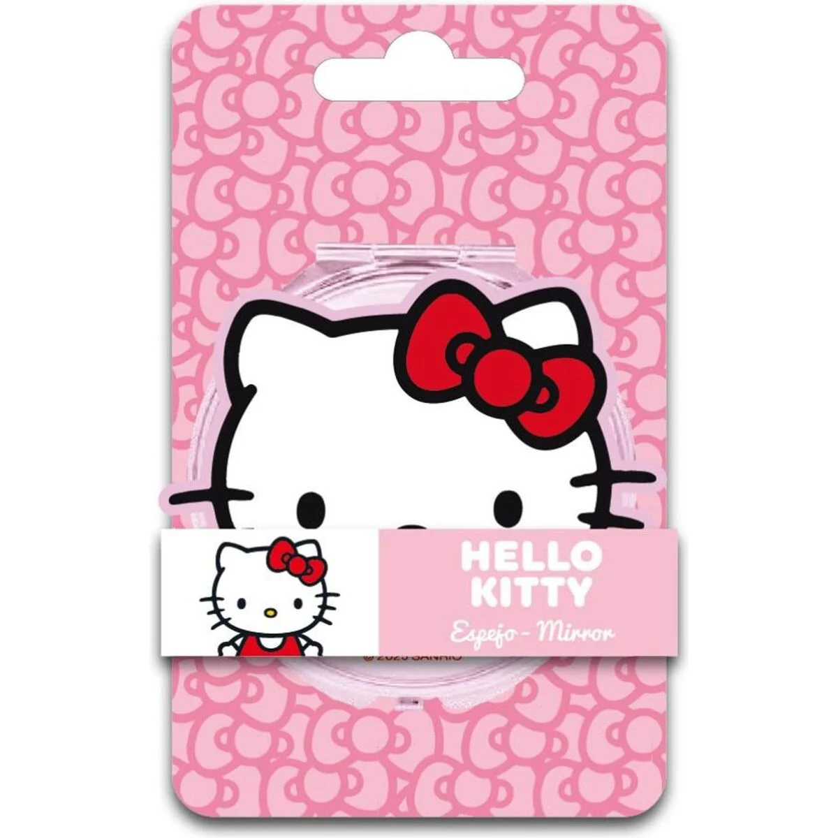 Espejo de Bolsillo Hello Kitty Rosa