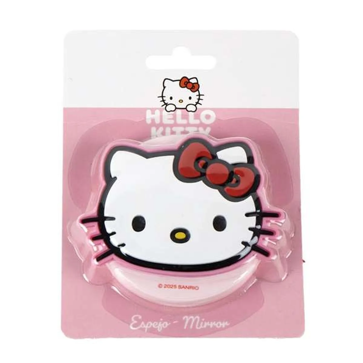 Espejo de Bolsillo Hello Kitty Rosa