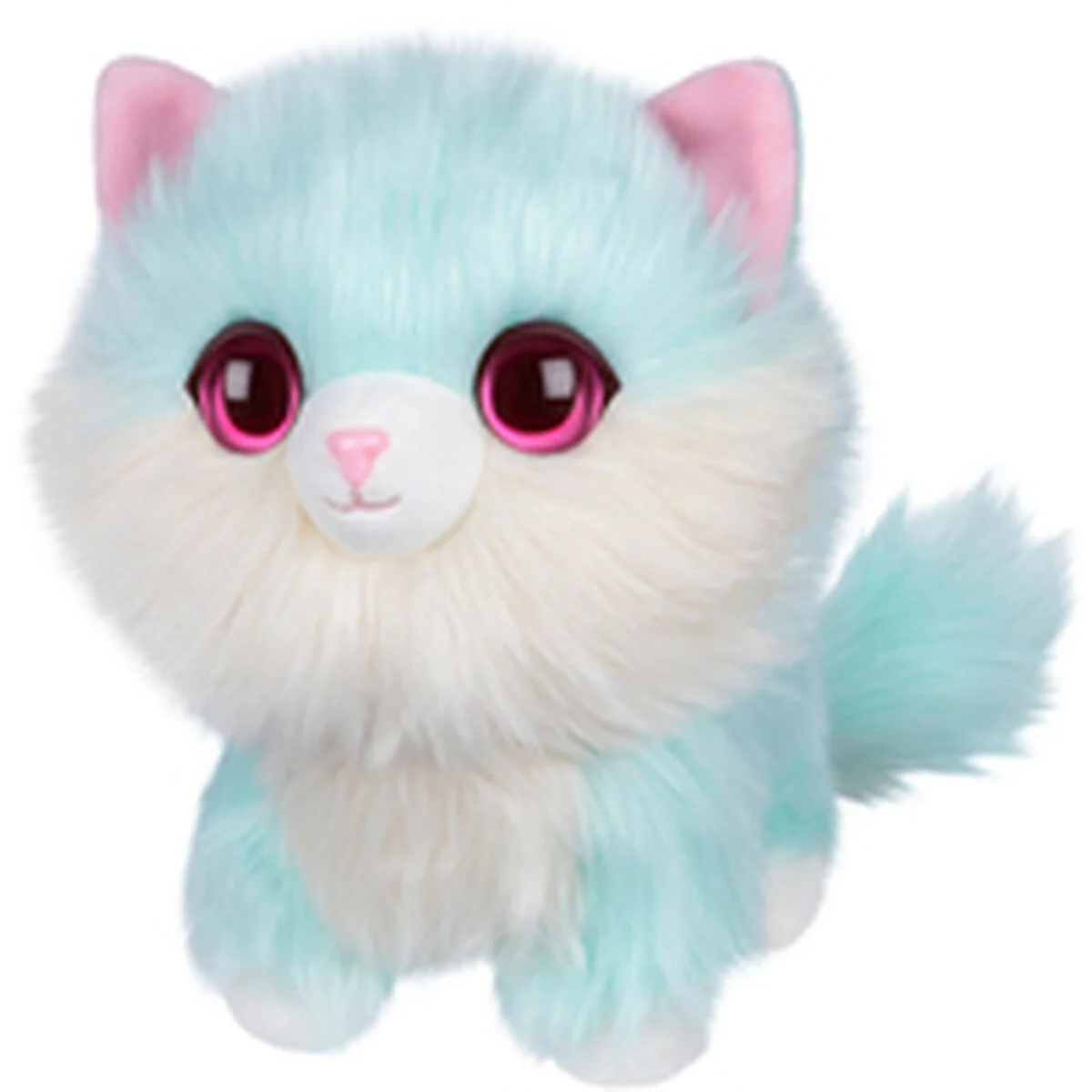 Mascota de Peluche Moose Azul Plástico