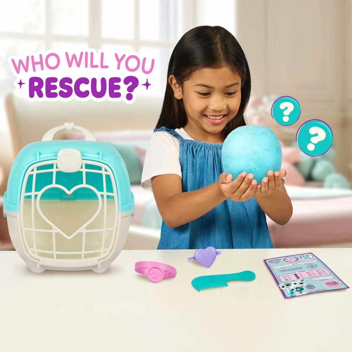 Mascota de Peluche Moose Azul Plástico