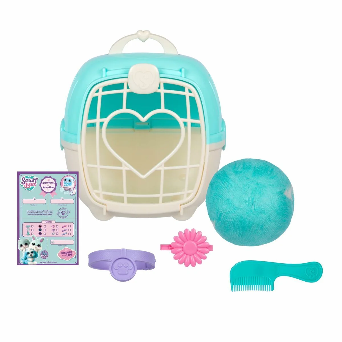 Mascota de Peluche Moose Azul Plástico