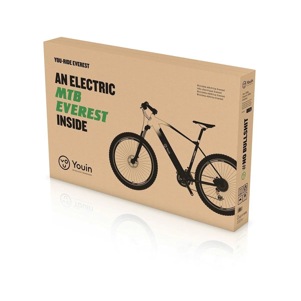 Bicicleta Eléctrica Youin BK3000 EVEREST 250 W 29" Negro