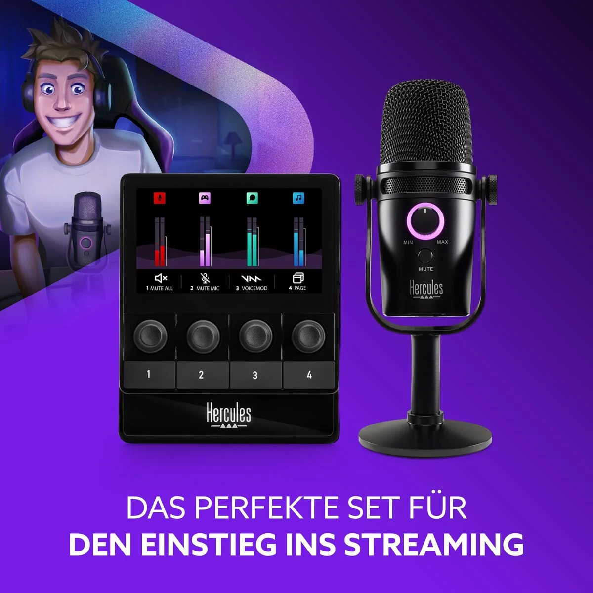 Controlador de Sonido Hercules 4781068