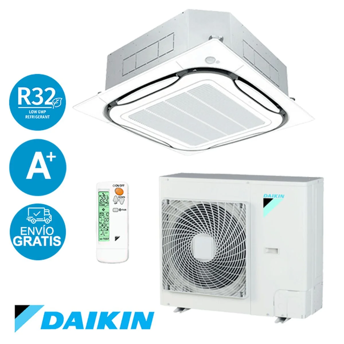 Aire Acondicionado Daikin ACAS100B A+/A+ Blanco A+/A+ 10500-10999 fg/h