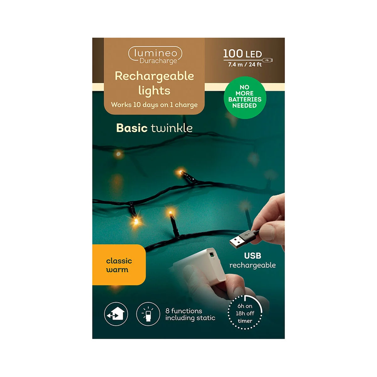 Guirnalda de Luces LED Lumineo