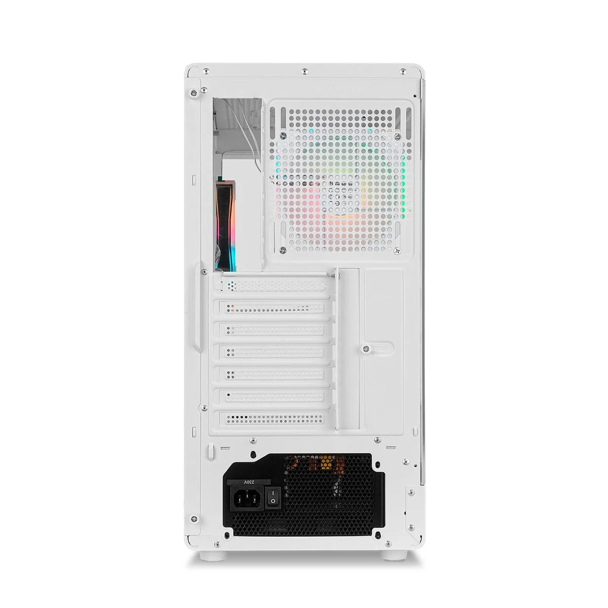 Caja Semitorre ATX Nox-Xtreme NXHUMMERSIGNAWH Blanco