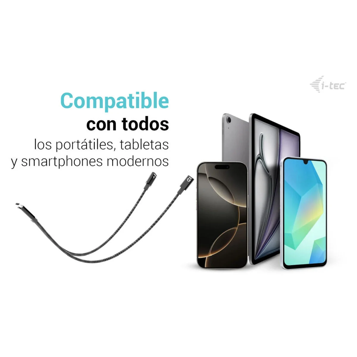 Cable USB i-Tec C31DUALSPLITTERCBLPD