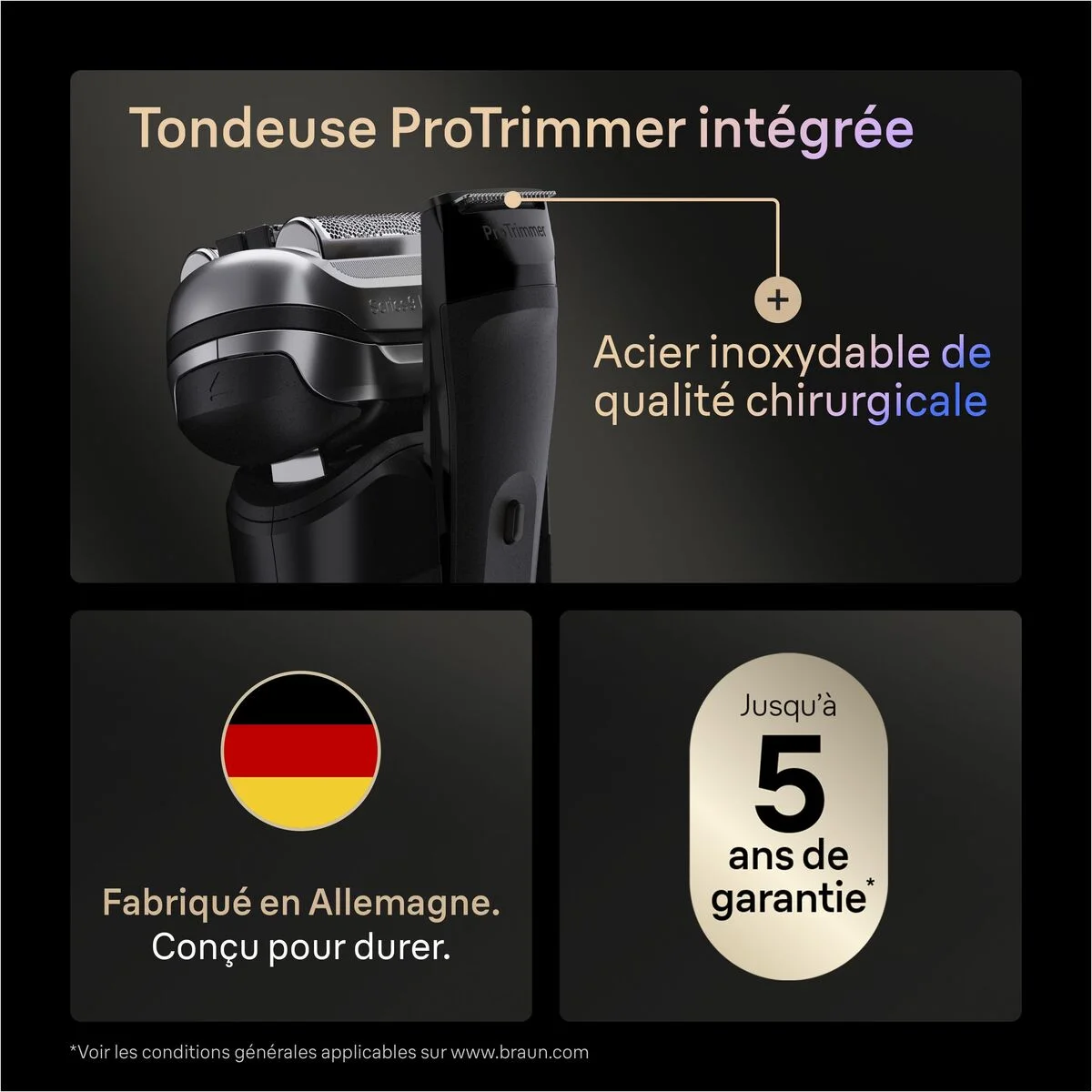 Máquina de Afeitar Braun