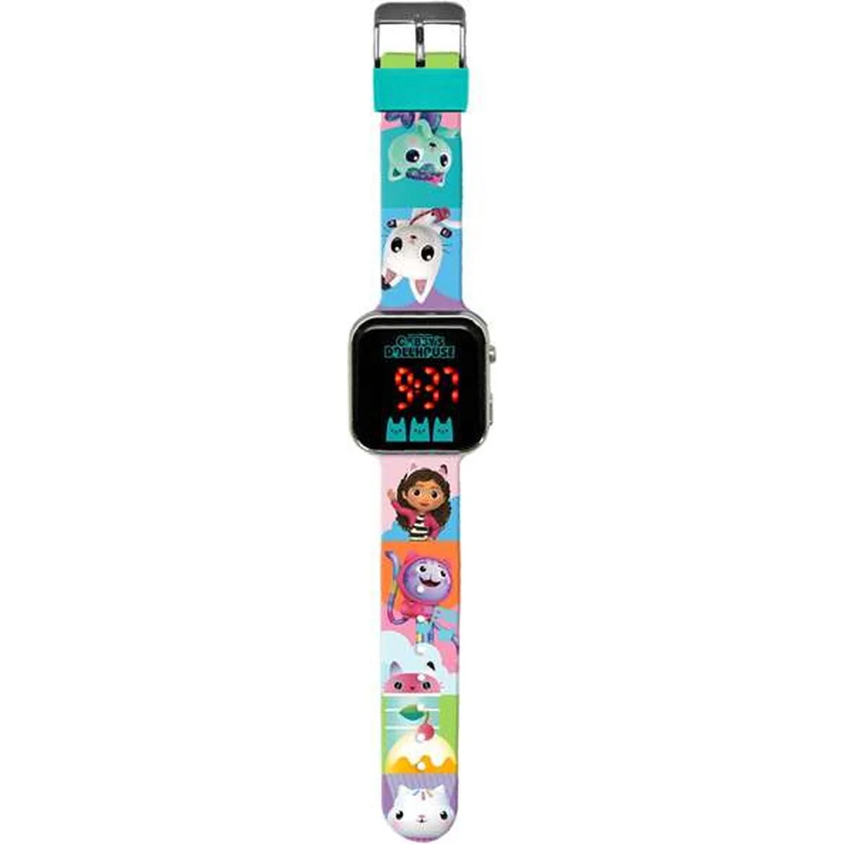 Smartwatch para Niños Kids Licensing Negro Ø 35 mm Hora Calendario 18 x 7,5 x 3 cm