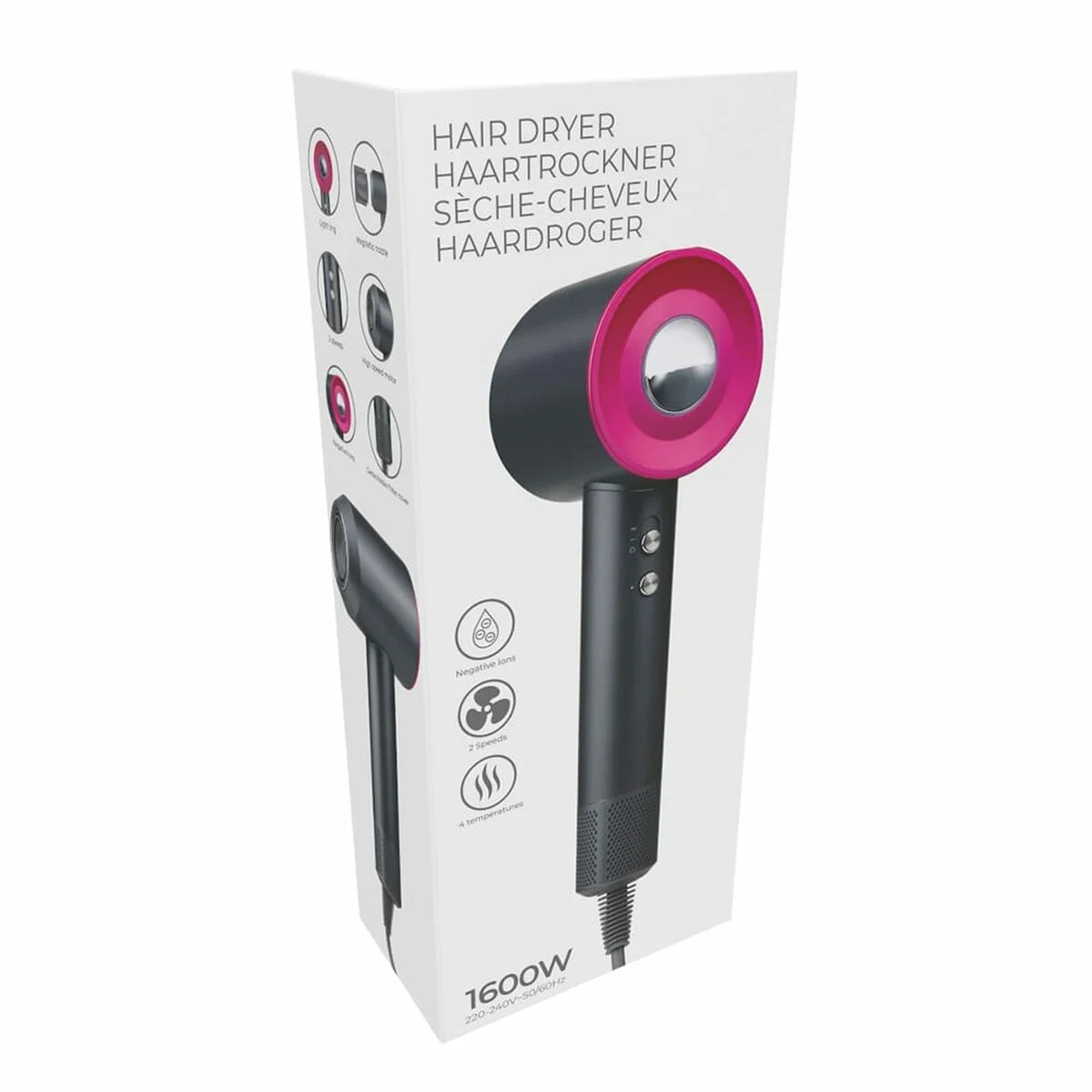 Secador de Pelo EDM 1600 W